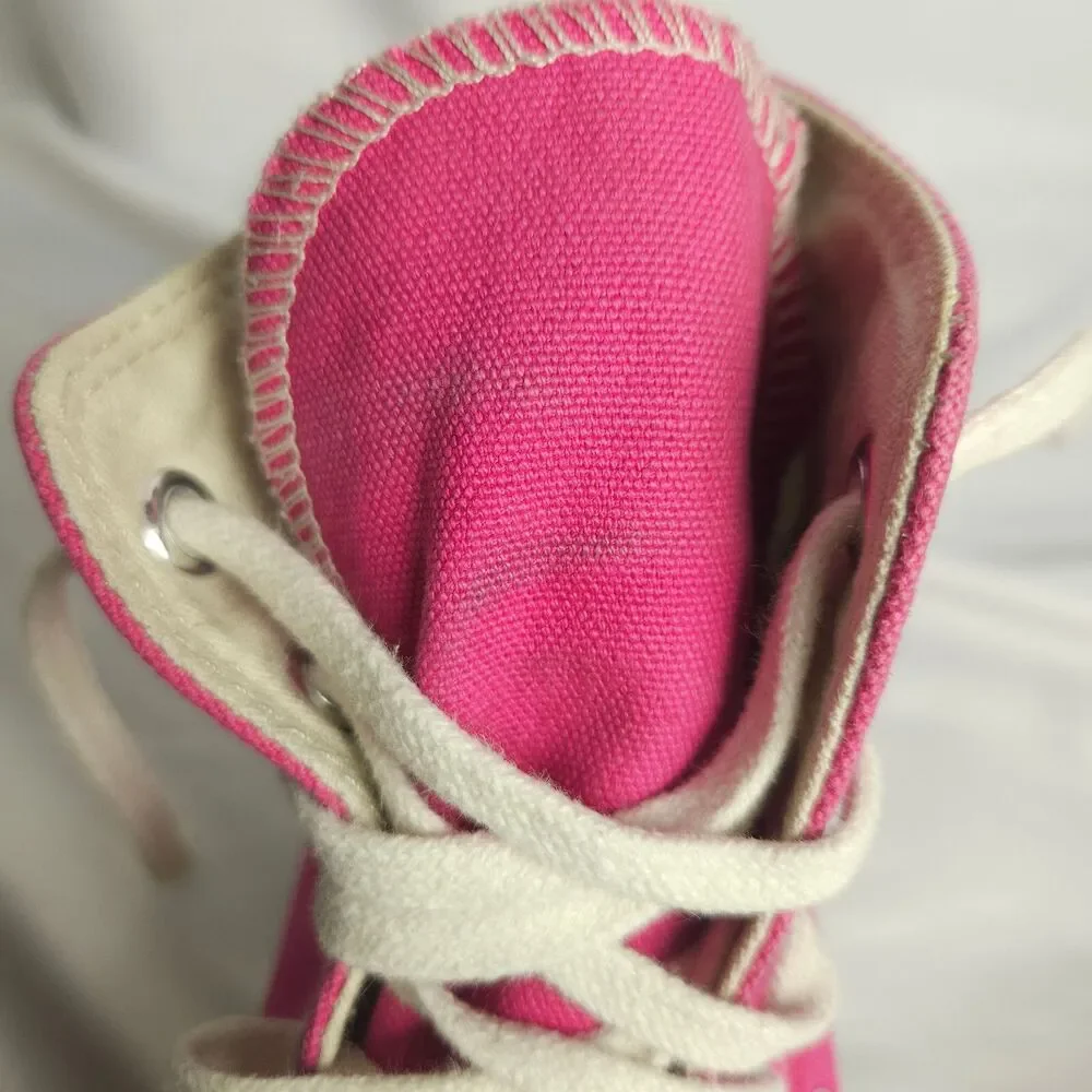 Converse Chuck 70 High Top Lucky Pink Sneakers Mens 4 Womens 6 EU 36.5 - Picture 10 of 11